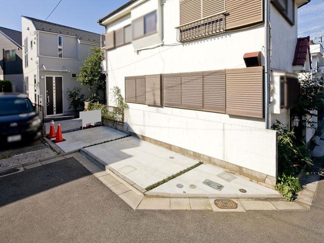 Parking lot. Finished already