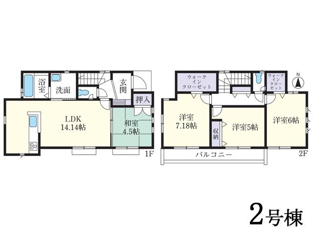 Floor plan. Higashi Kurume Municipal to the first elementary school 820m