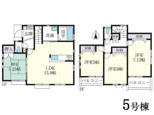 Floor plan. Higashi Kurume Municipal to the first elementary school 820m