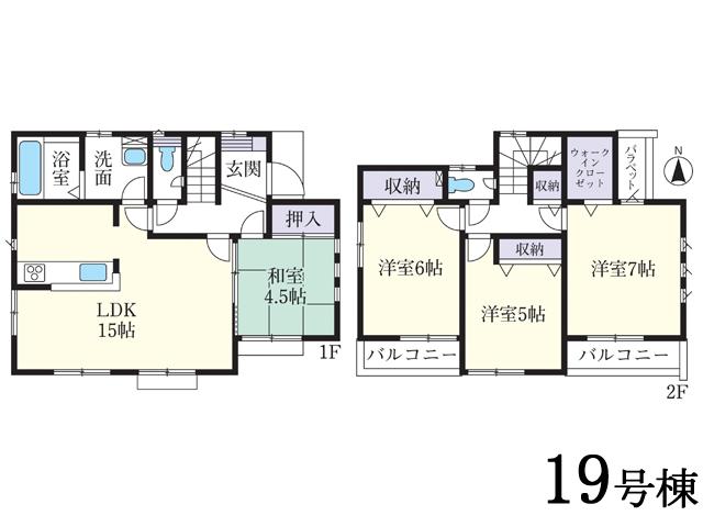 Floor plan. Higashi Kurume Municipal to the first elementary school 820m