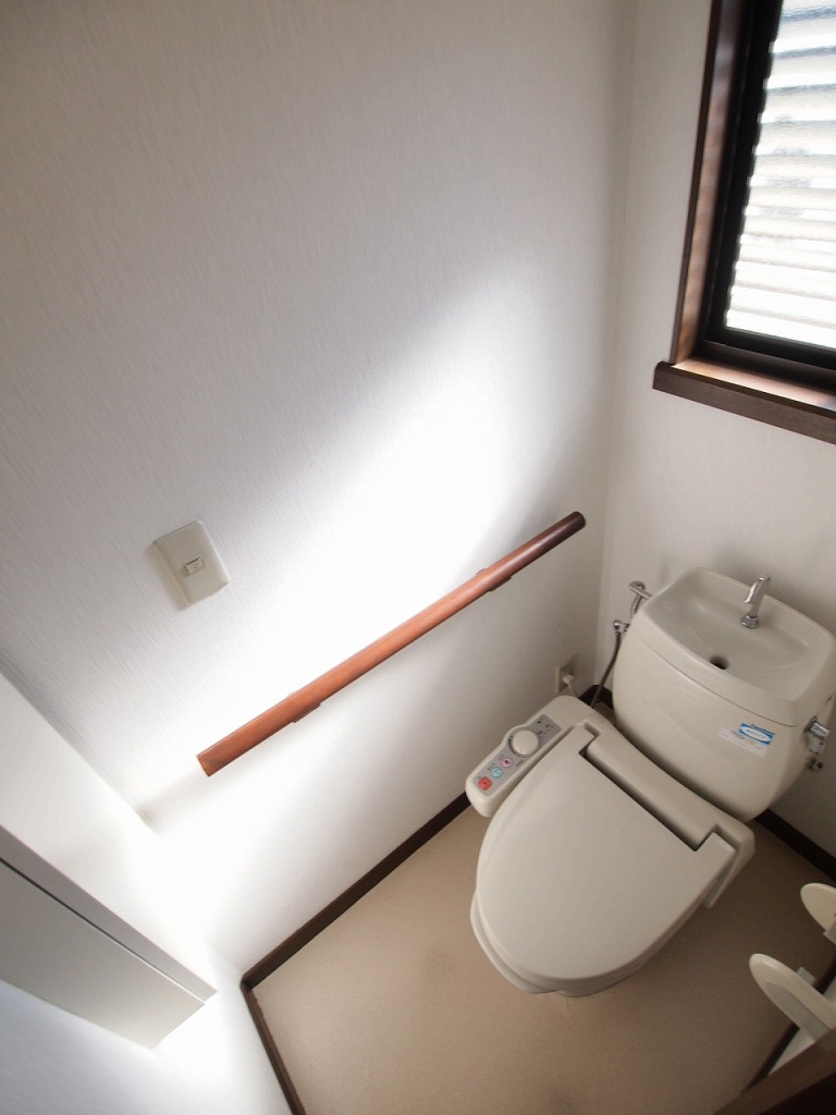 Toilet. Toilets are available on each floor