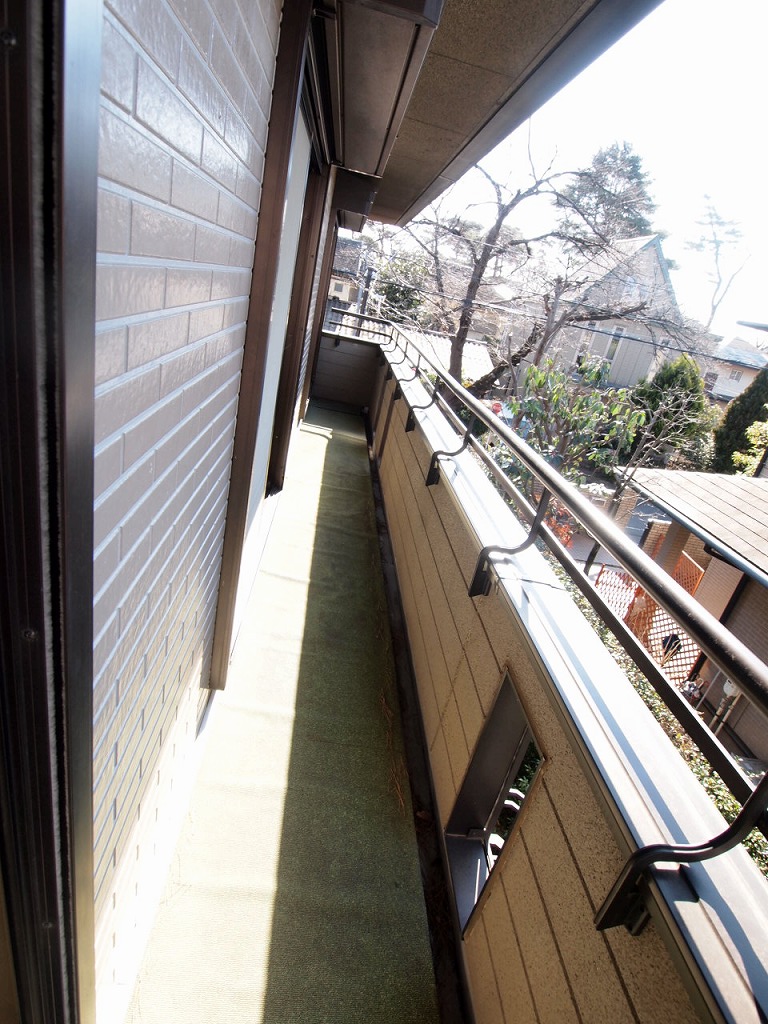 Balcony. Balcony is also wide