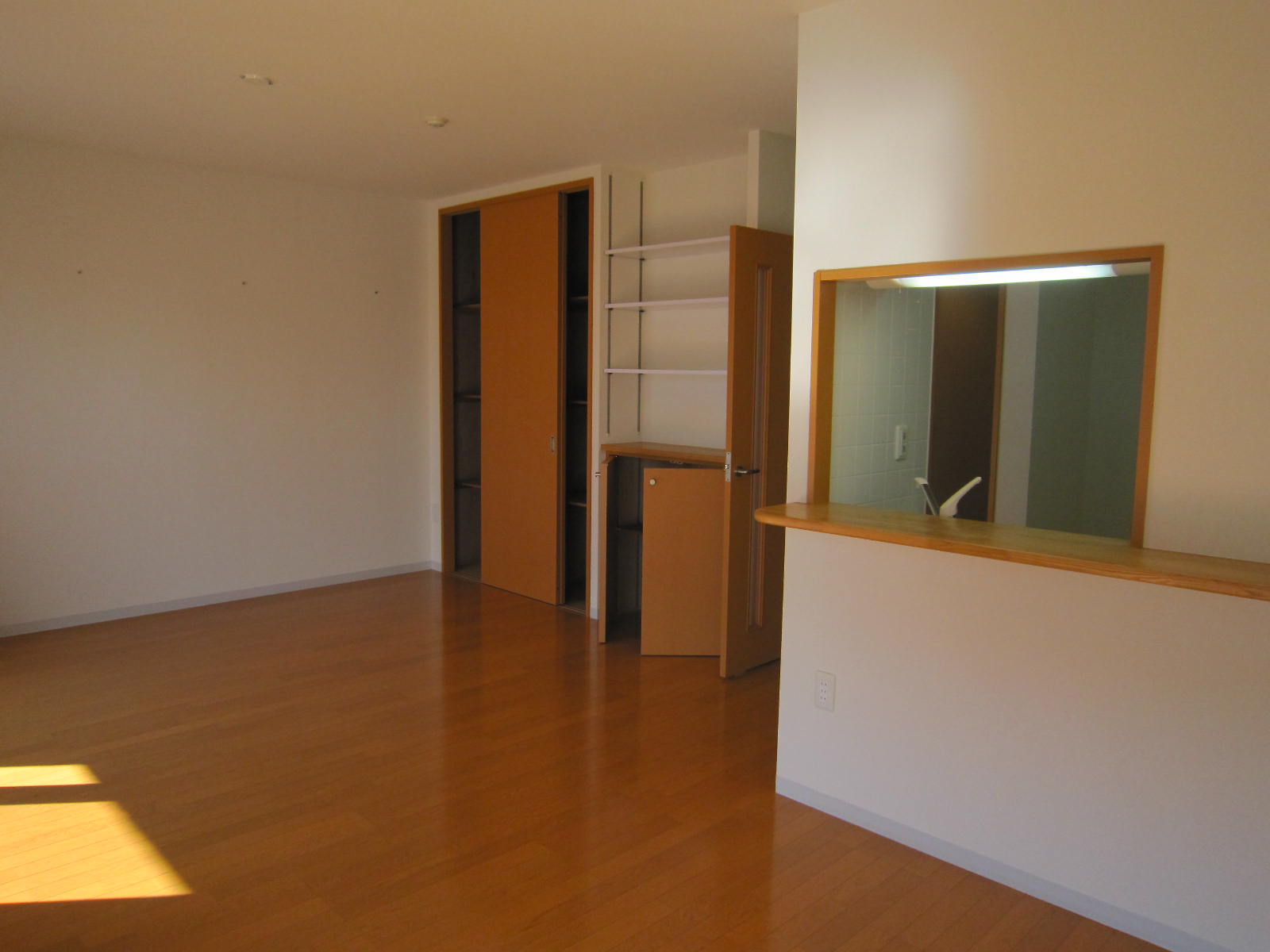 Living and room. It is spread. There is also a storage.