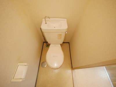 Toilet. Your hand-wash