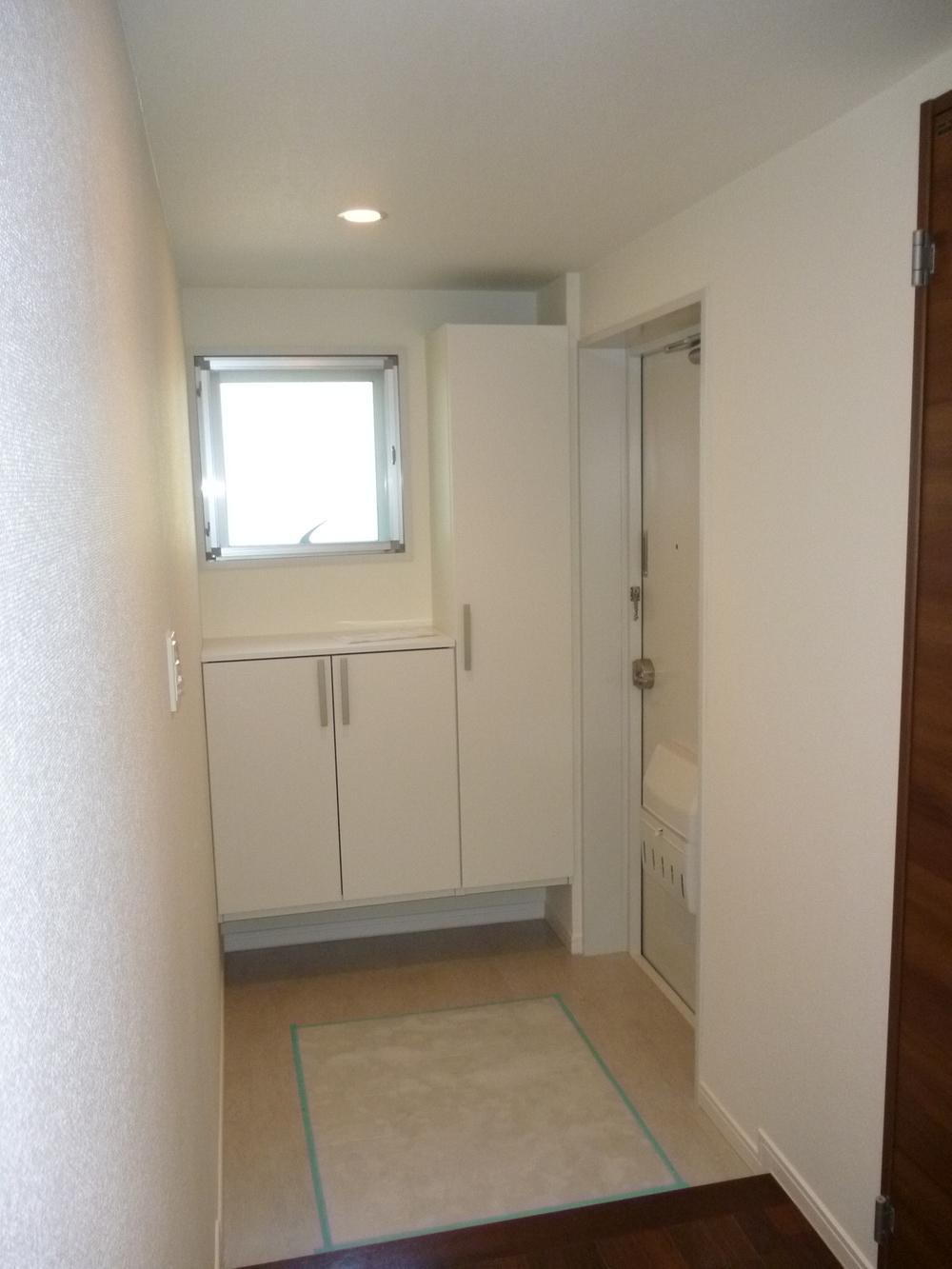 Entrance. Porch light with motion sensors