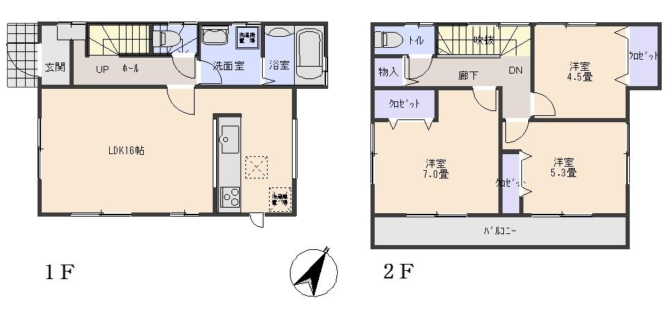 Floor plan. 31,800,000 yen, 3LDK, Land area 102.48 sq m , Building area 81 sq m