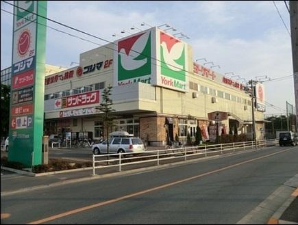 Supermarket. York Mart to Higashimurayama shop 612m