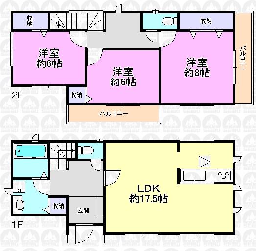 Floor plan. 930m until Kasei elementary school