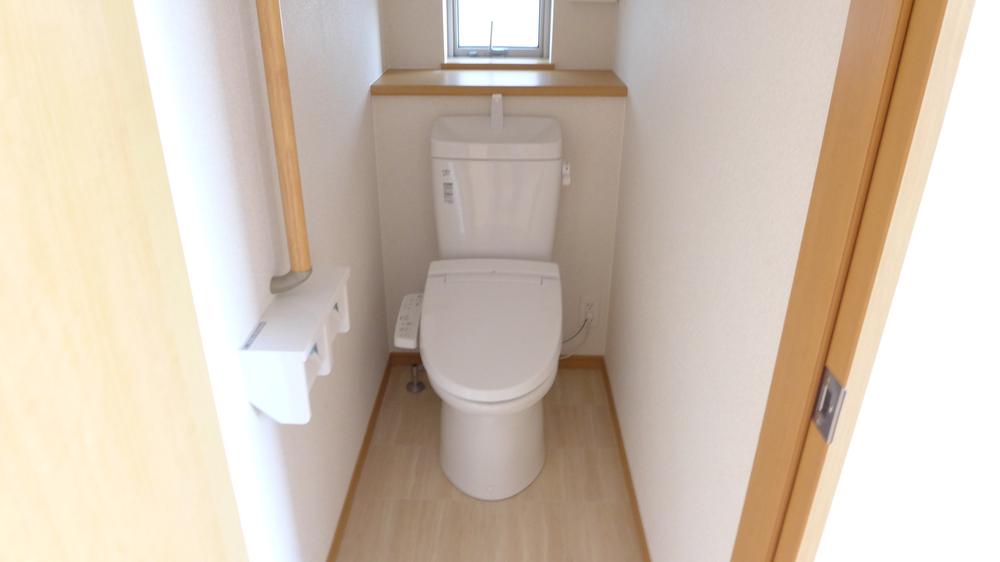 Toilet. Local shooting