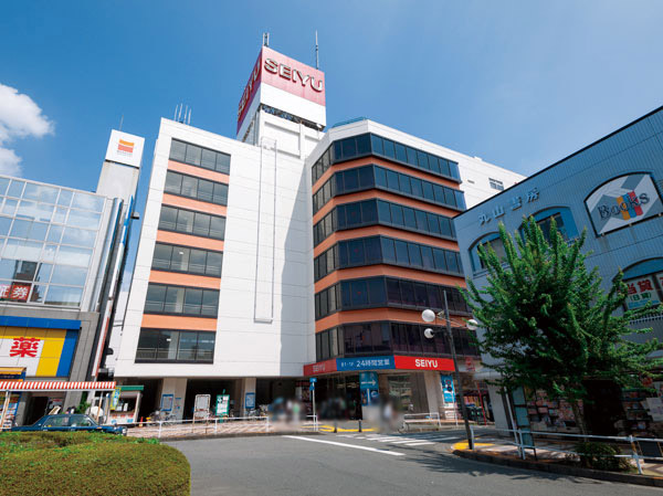 Surrounding environment. Seiyu Kumegawa shop (200m ・ A 3-minute walk)