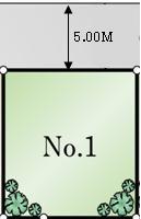 Compartment figure. Land price 27,800,000 yen, Land area 115.5 sq m