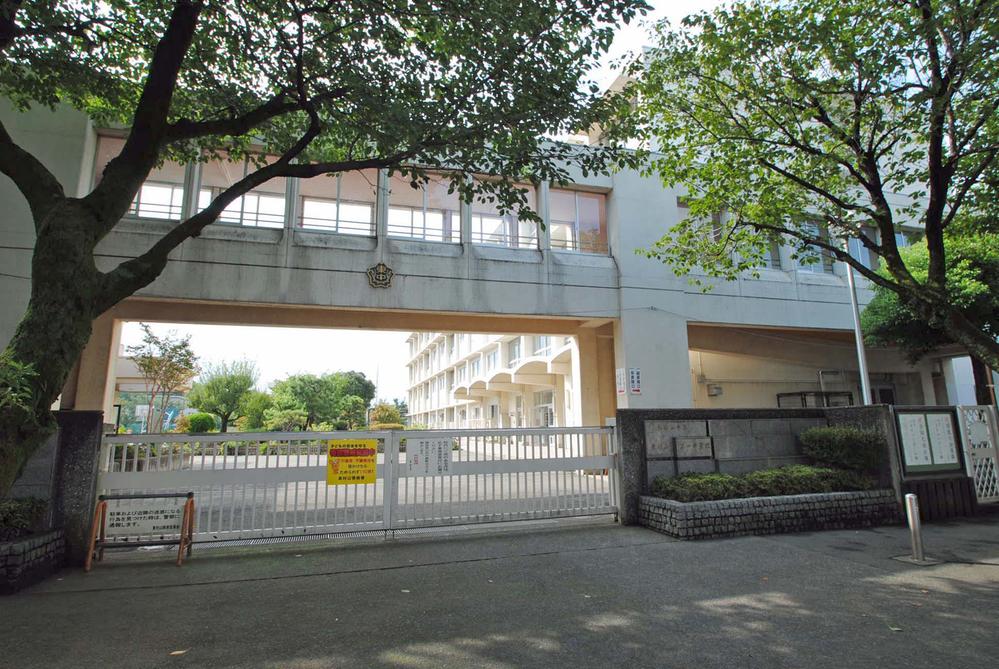 Junior high school. 1280m to the first junior high school