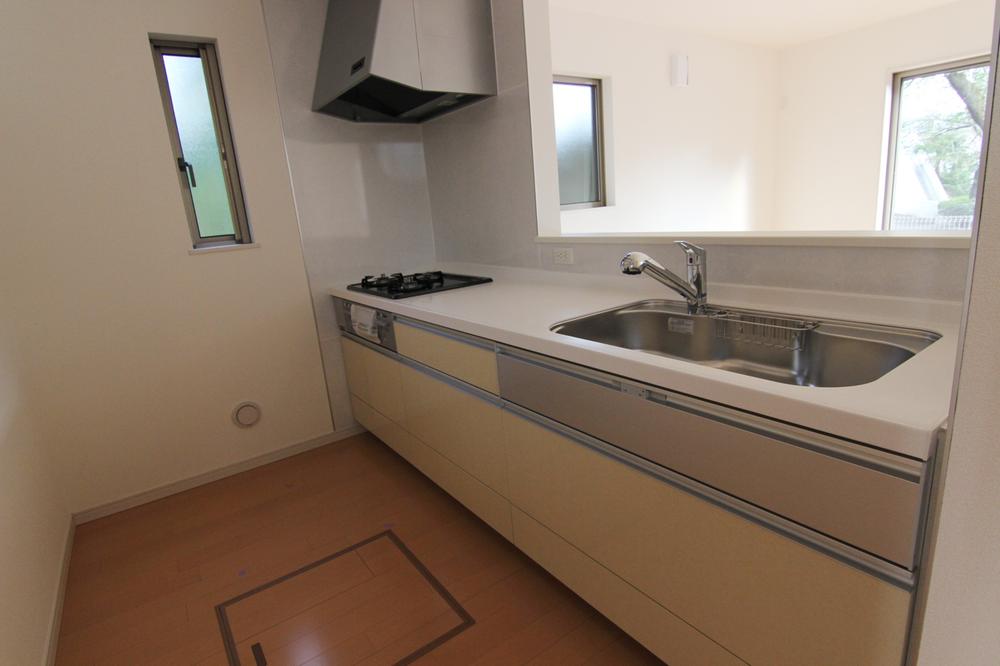 Kitchen. Face-to-face kitchen Building 3 room (November 2013) Shooting