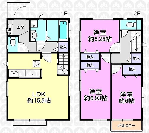 Floor plan. Model house J Building Living