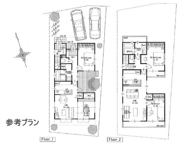 Other local. Higashimurayama Kumegawa cho 5-chome reference plan
