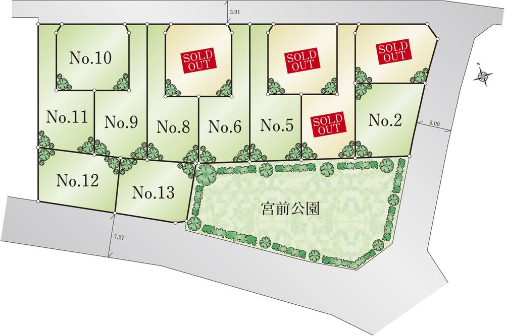 The entire compartment Figure. All 13 compartments 