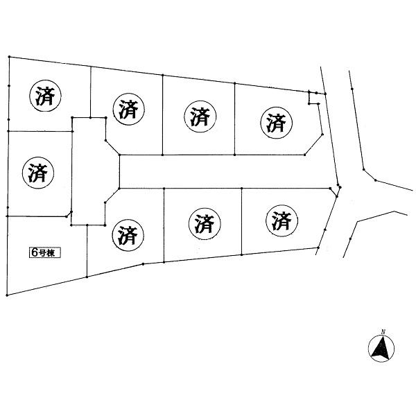 Compartment figure. Land price 19,800,000 yen, Land area 120.08 sq m