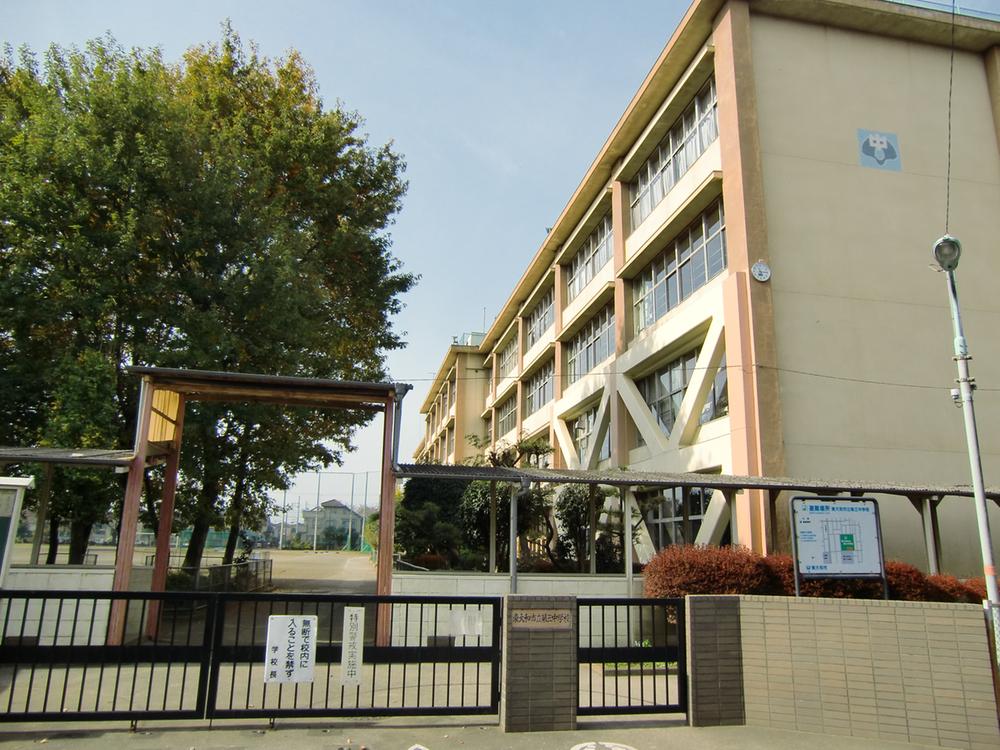 Junior high school. Higashiyamato 1082m to stand third junior high school