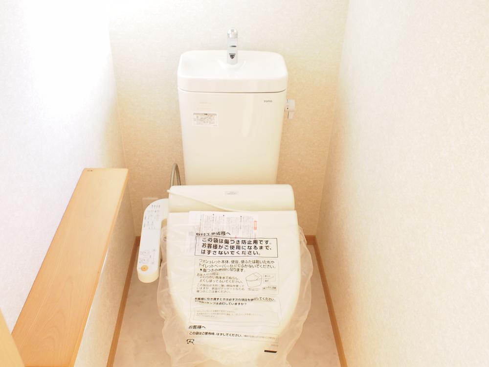 Toilet. Local shooting