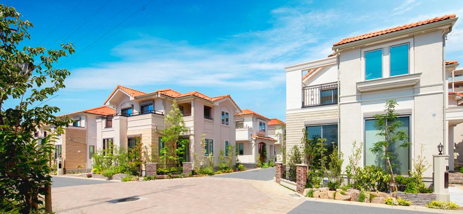 Local appearance photo. Community of rich and beautiful streets to feel the transitory seasons, Finally birth Ichinohe Ken Street District of all 134 House to fulfill the confidence of the house is. We put a lot of comfort criteria beautifully Daira Kana streets, "Only here in Tokyo" to your family. (Local district average photo ※ 5)