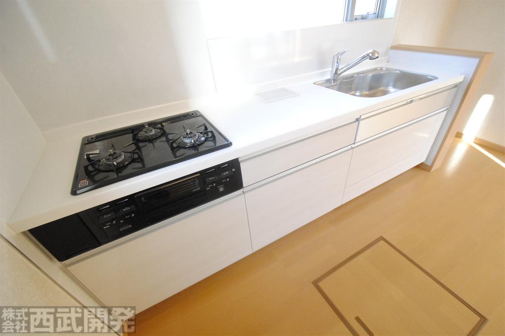 Other Equipment. 5 Building artificial marble counter kitchen With water purifier ・ Slide storage ・ Underfloor Storage