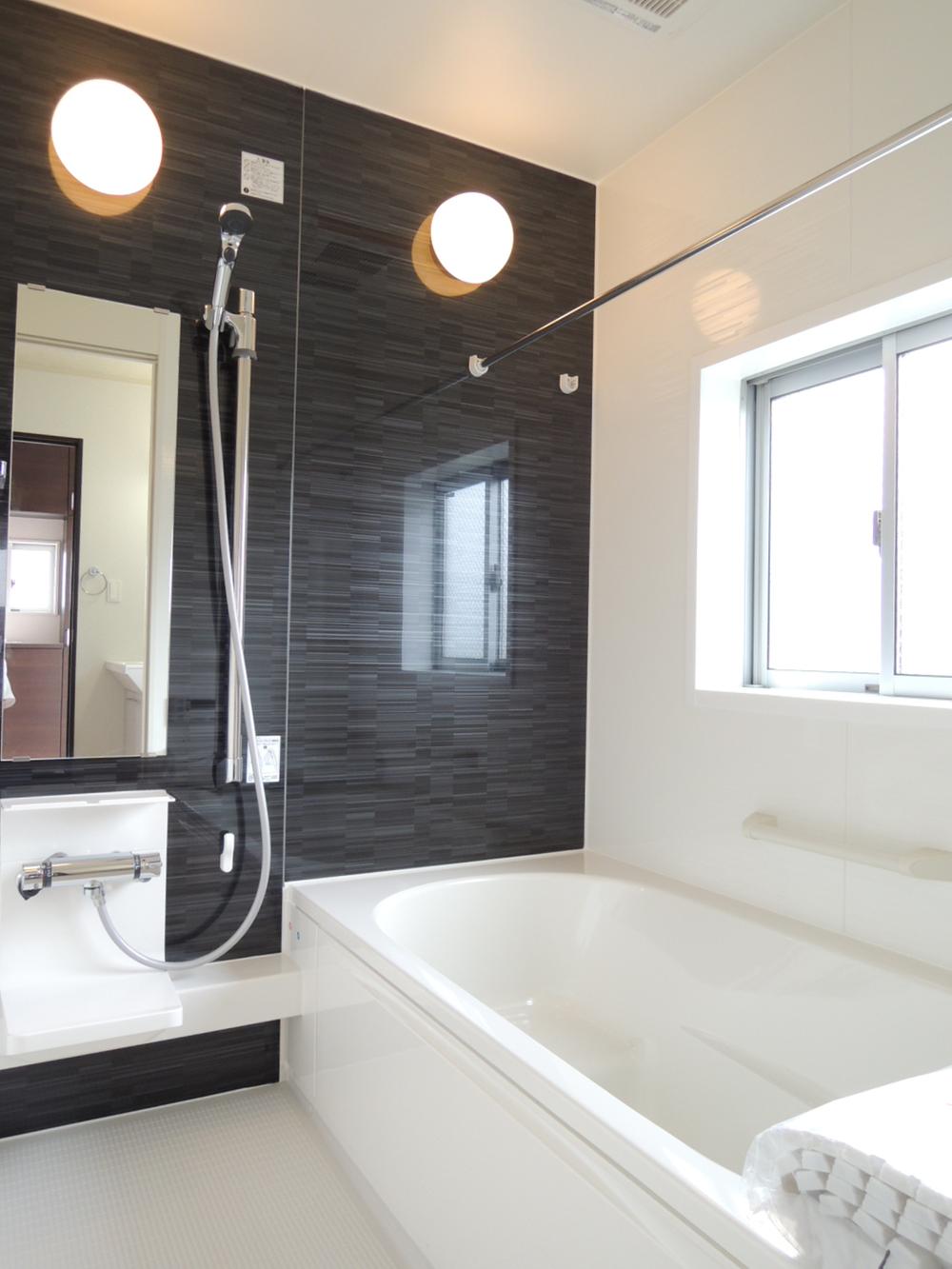 Bathroom. Unit bus with bathroom ventilation dryer