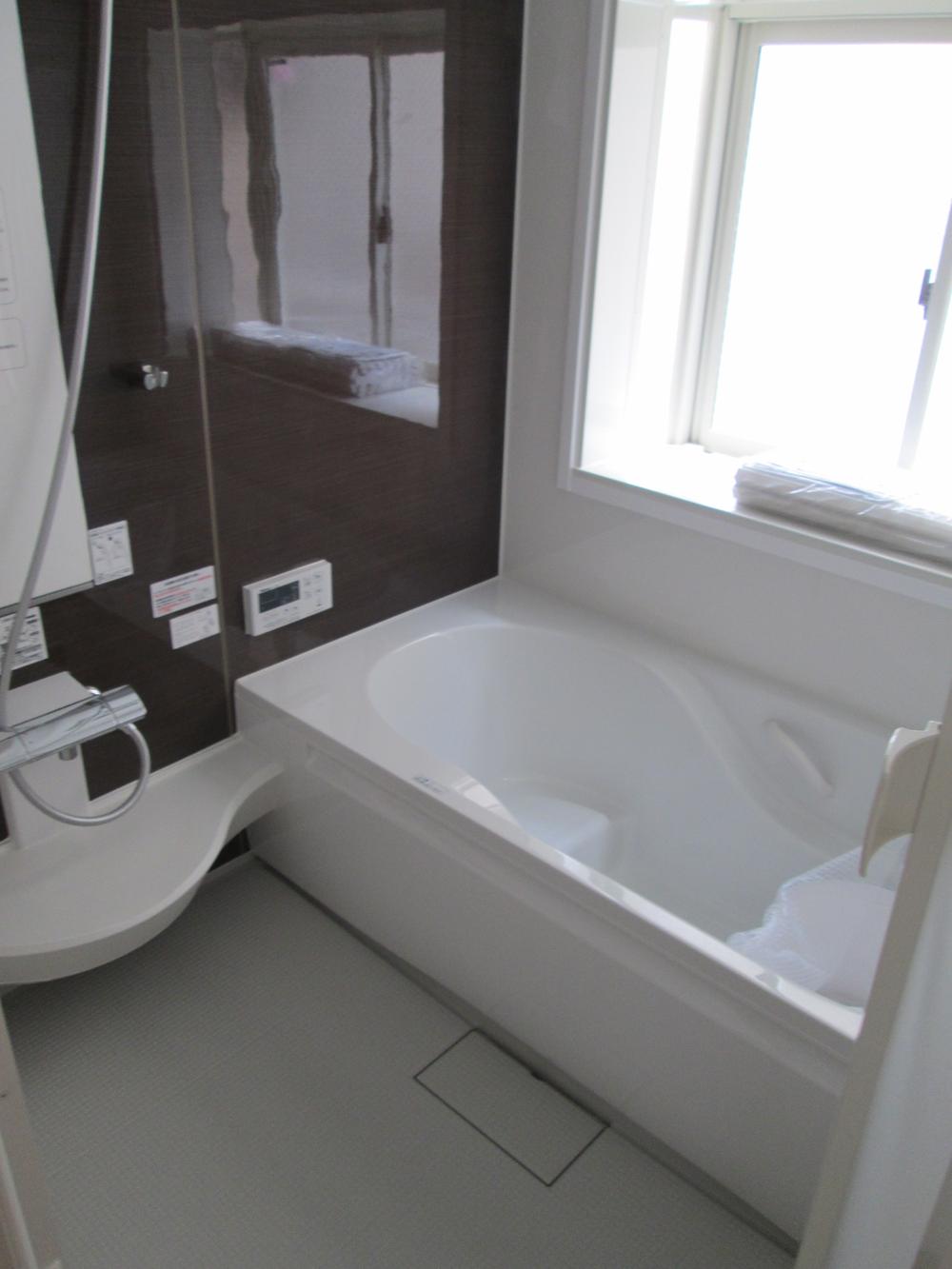 Bathroom. With bathroom dryer