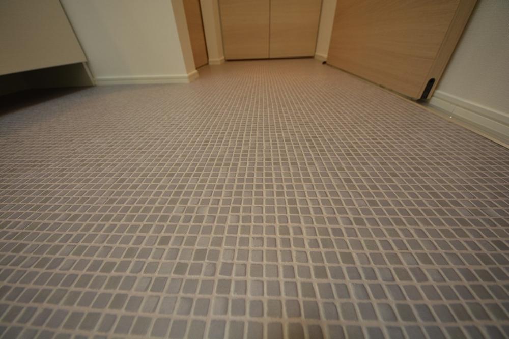 Wash basin, toilet. Sanitary floor fashionable