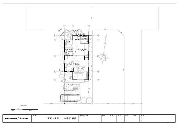 The entire compartment Figure. 4LDK + car two + bicycle four at even wide ~ Ioniwa!