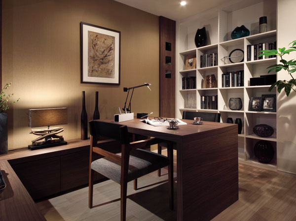 Living. Study space (living ・ dining)