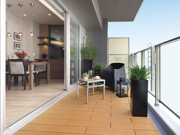 balcony ・ terrace ・ Private garden. Balcony