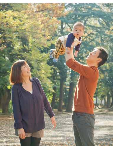 M Mr. and Mrs. (30 generations) children (5 months), "around Tamadaira have many green, It is also caught as such as beetles. When the child becomes a little more big, I want to full play in the outdoor system "(Papa) ※ 2013 November shooting at Kurokawa clear stream park