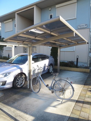 Other common areas. Covered parking lot