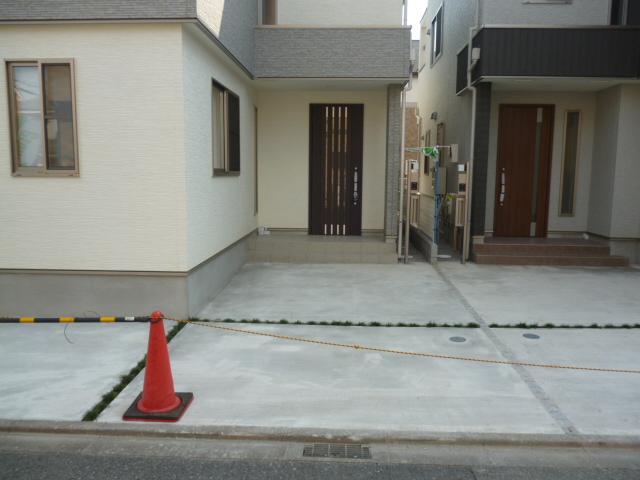 Parking lot. F Building