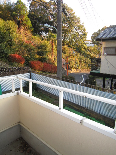 Balcony. Since situated on a hill is the eyes increase