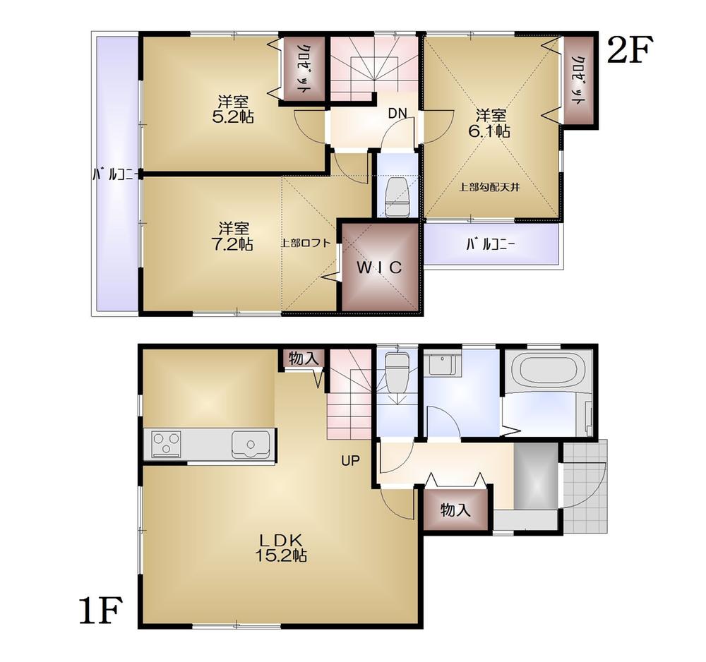 Floor plan. 36,800,000 yen, 3LDK, Land area 100.5 sq m , Building area 80.36 sq m floor plan