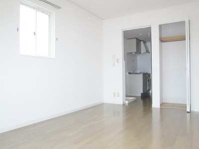 Living and room. Bright two-sided lighting Western-style