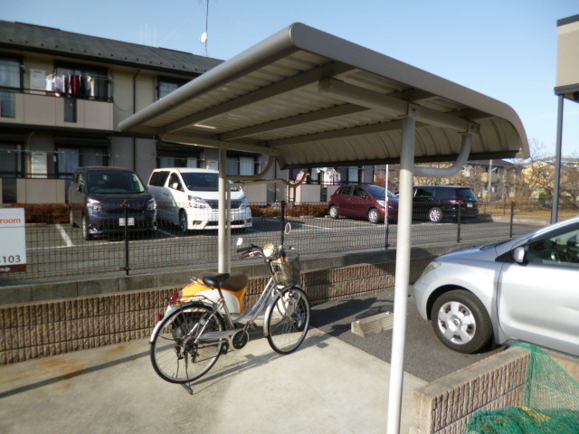 Other common areas. Covered parking lot