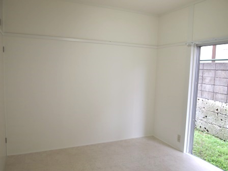 Living and room. Sunny