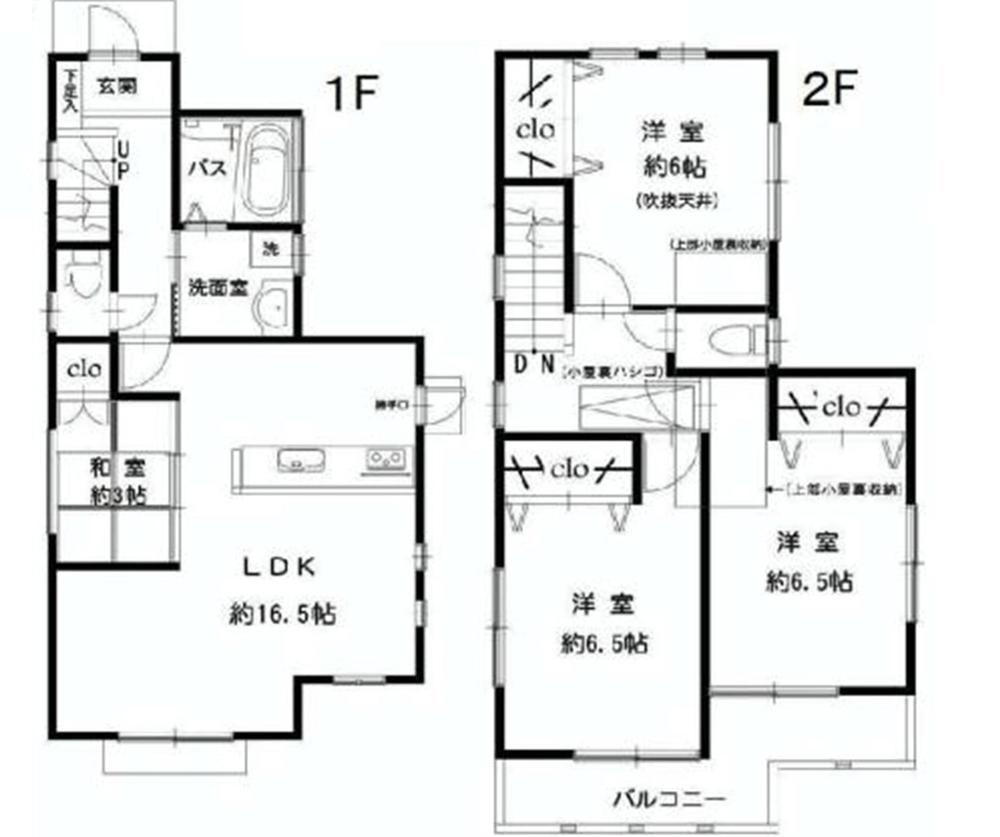 Floor plan. (B Building), Price 39,800,000 yen, 4LDK, Land area 100.45 sq m , Building area 91.9 sq m