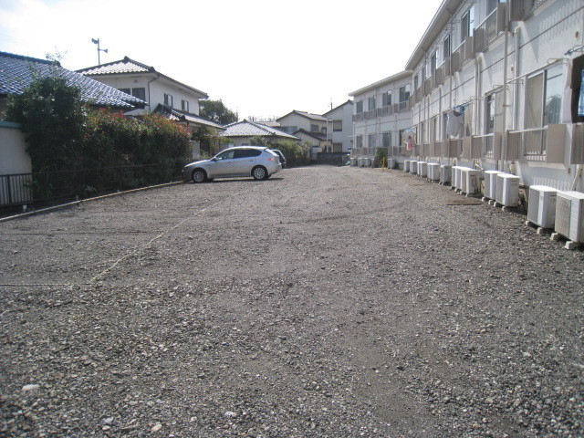 Parking lot. There is parking on site