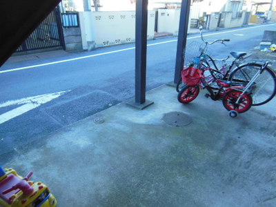 Other common areas. Bicycle shed