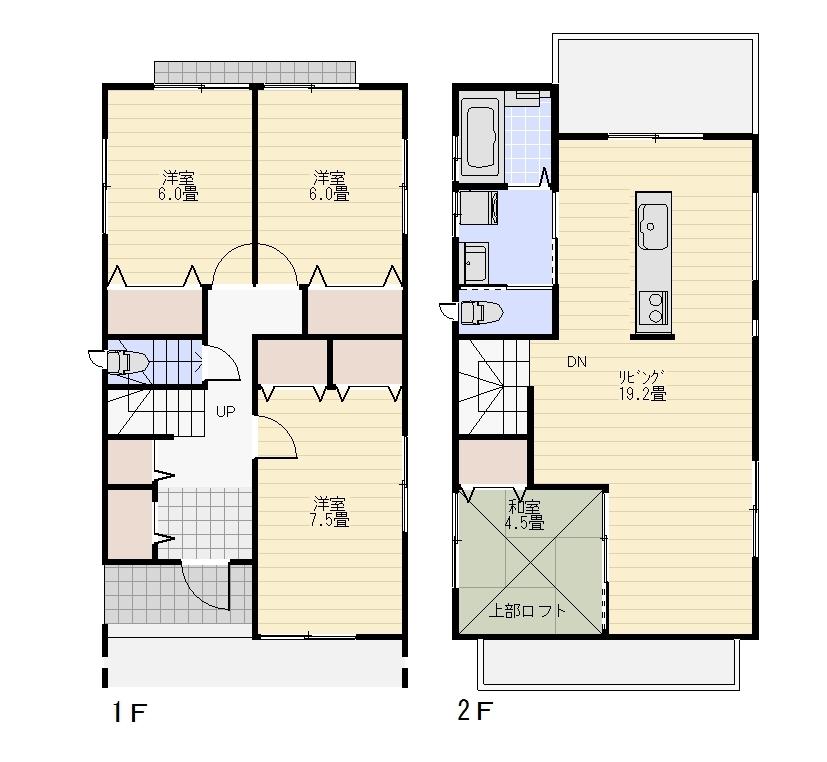 Floor plan. 39,800,000 yen, 3LDK, Land area 202.96 sq m , Building area 100.03 sq m floor plan