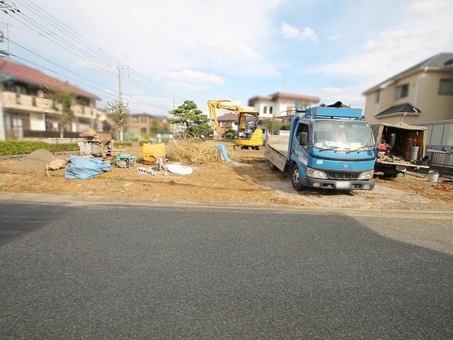 Local appearance photo. Hino Manganji 6-chome, site landscape During construction