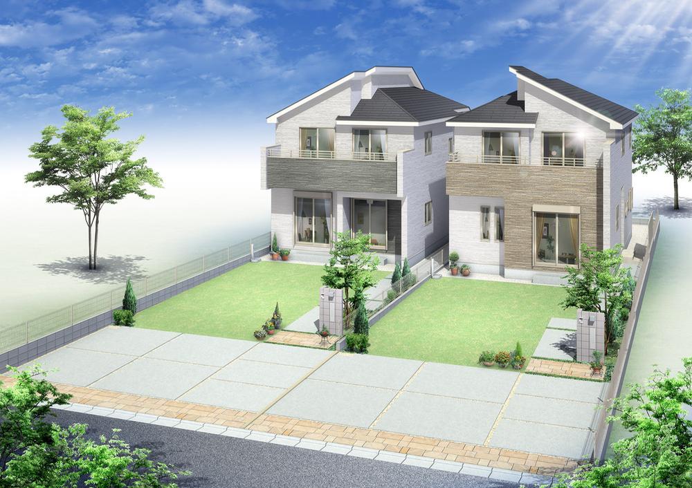 Rendering (appearance). (1 ・ 2 Building) Rendering
