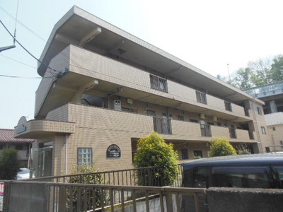 Building appearance. Sunny