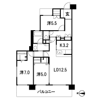 Floor: 3LDK + WIC + FC, the occupied area: 79.25 sq m, Price: 36,980,000 yen, now on sale