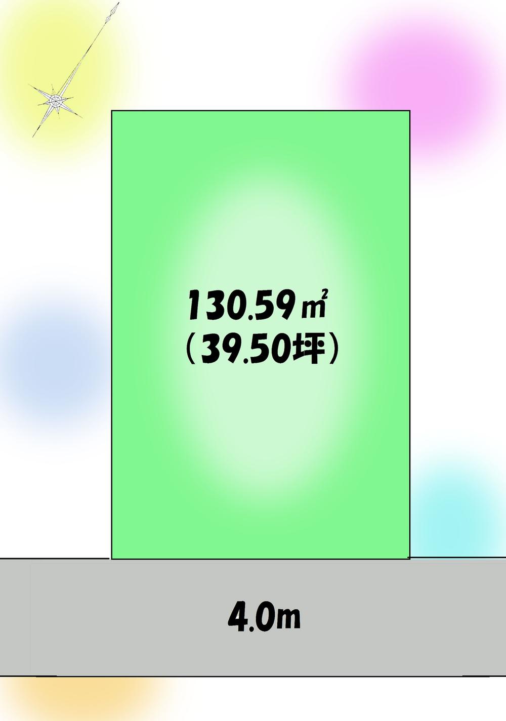 Compartment figure. Land price 26,920,000 yen, Land area 130.59 sq m south road ・ Limited is one compartment. 
