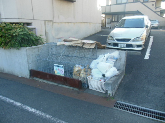 Other common areas. Shared waste storage