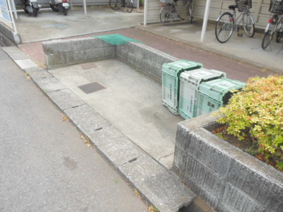 Other common areas. Shared waste storage